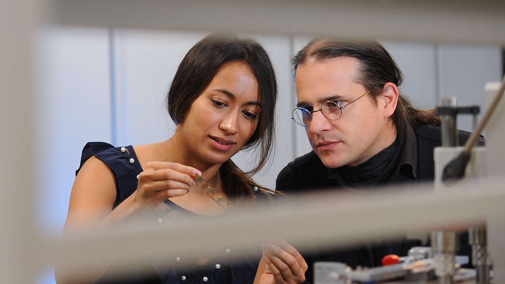 Engineers discussing project